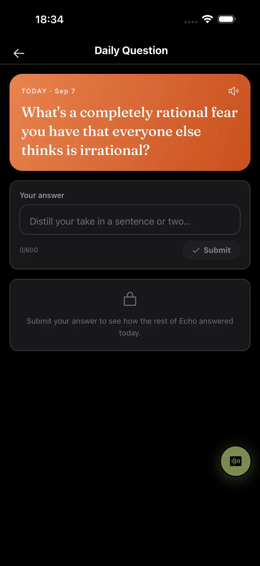 Daily Question
